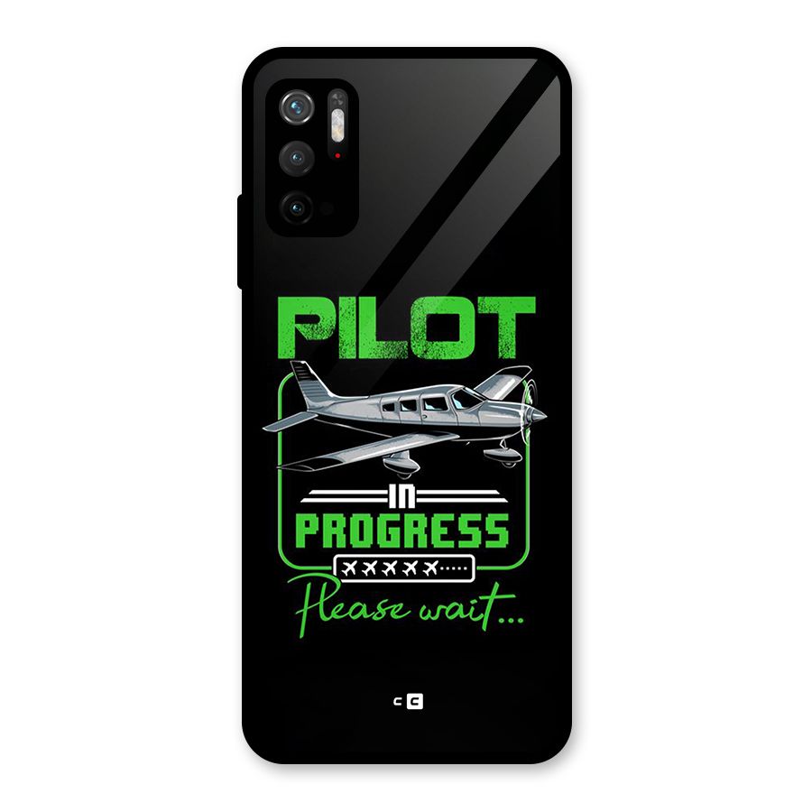 Pilot in Progress Metal Back Case for Redmi Note 10T 5G