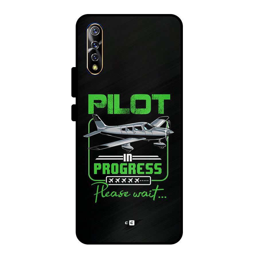 Pilot in Progress Metal Back Case for Vivo S1