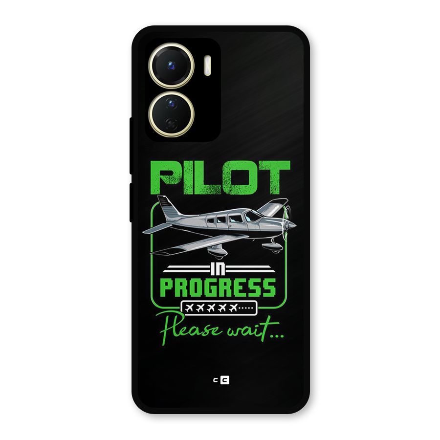 Pilot in Progress Metal Back Case for Vivo T2x