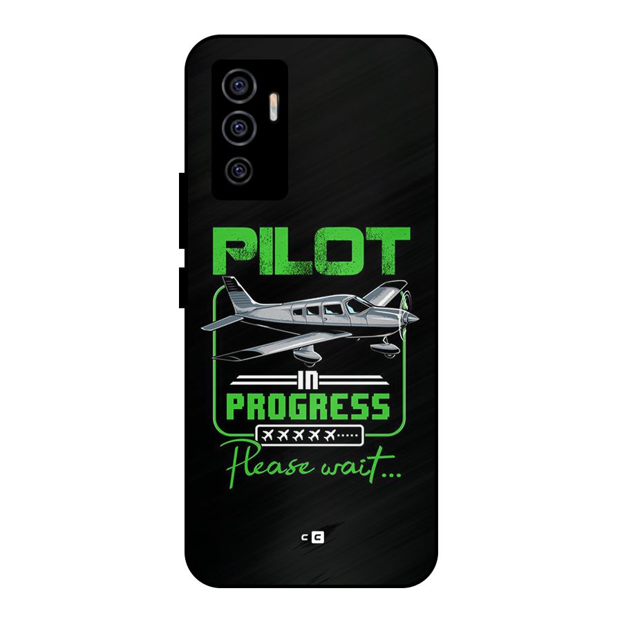 Pilot in Progress Metal Back Case for Vivo V23e