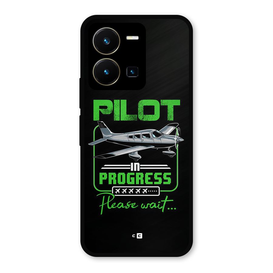 Pilot in Progress Metal Back Case for Vivo Y35