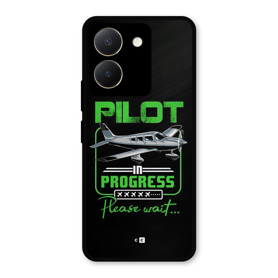Pilot in Progress Metal Back Case for Vivo Y36