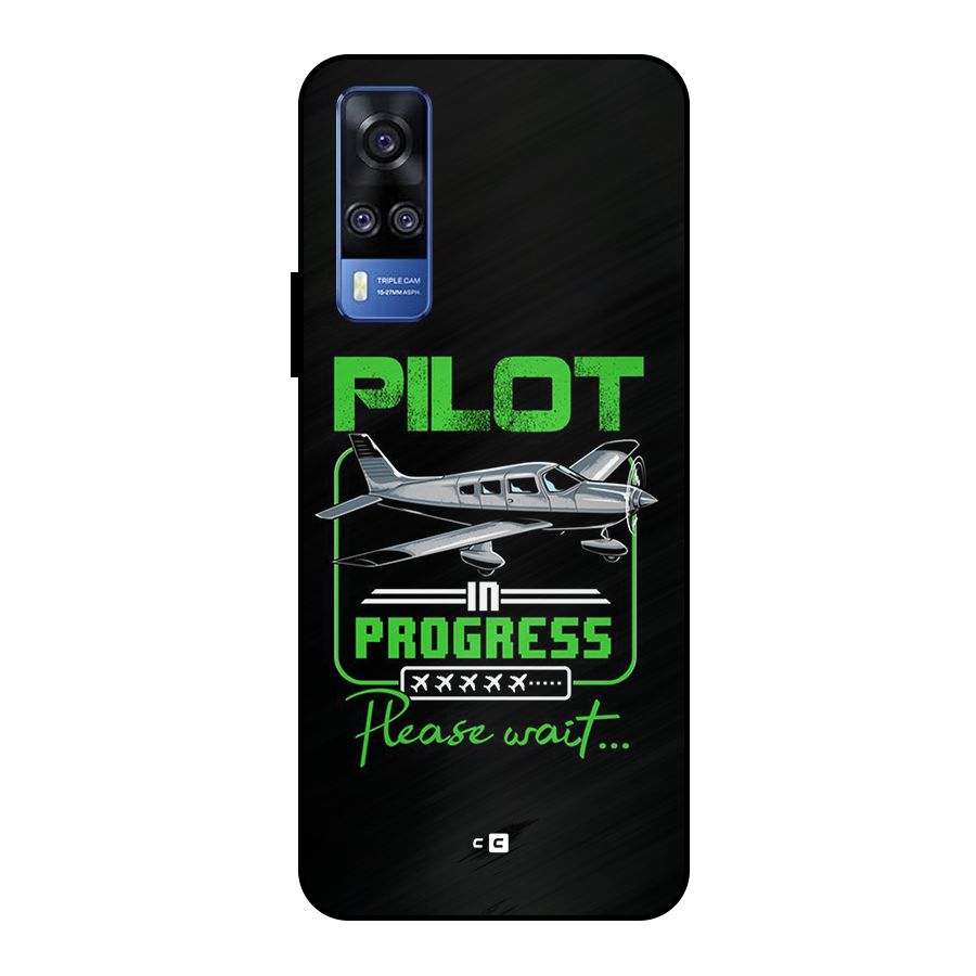 Pilot in Progress Metal Back Case for Vivo Y51