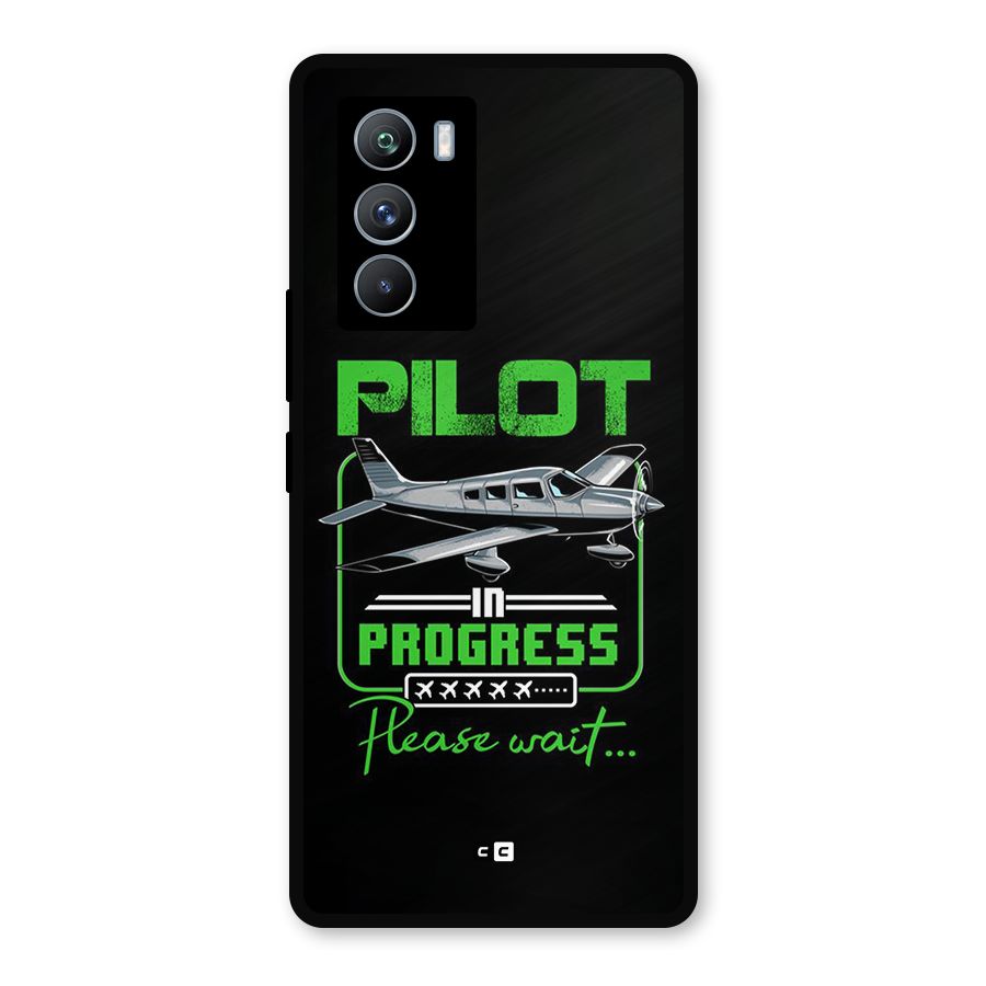 Pilot in Progress Metal Back Case for iQOO 9 SE