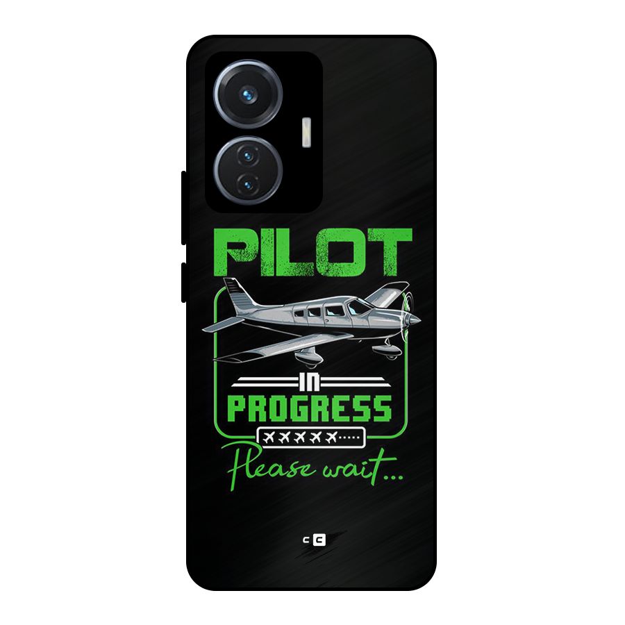 Pilot in Progress Metal Back Case for iQOO Z6 44W