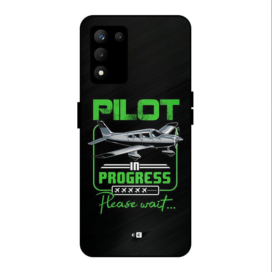 Pilot in Progress Metal Back Case for realme 9 5G SE