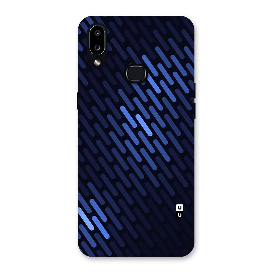 Pipe Shades Pattern Printed Back Case for Galaxy A10s