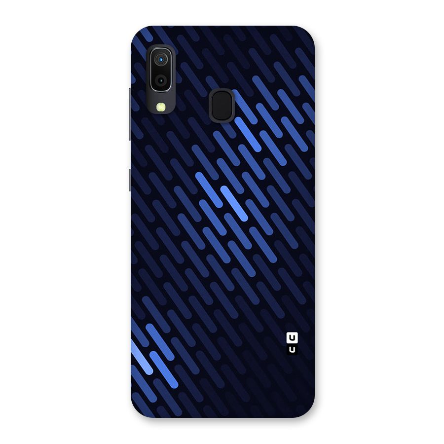 Pipe Shades Pattern Printed Back Case for Galaxy A30