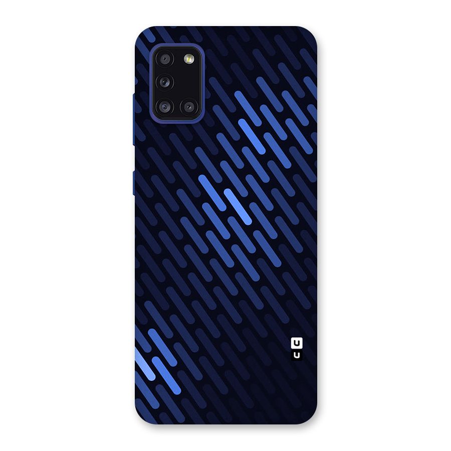 Pipe Shades Pattern Printed Back Case for Galaxy A31