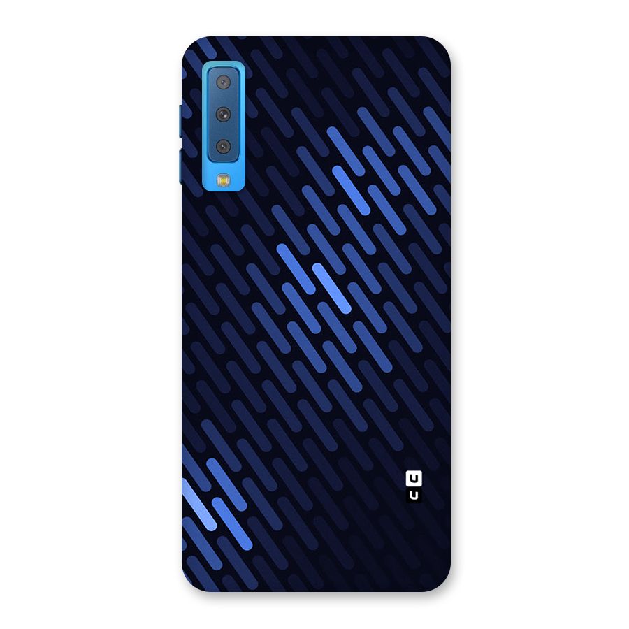 Pipe Shades Pattern Printed Back Case for Galaxy A7 (2018)