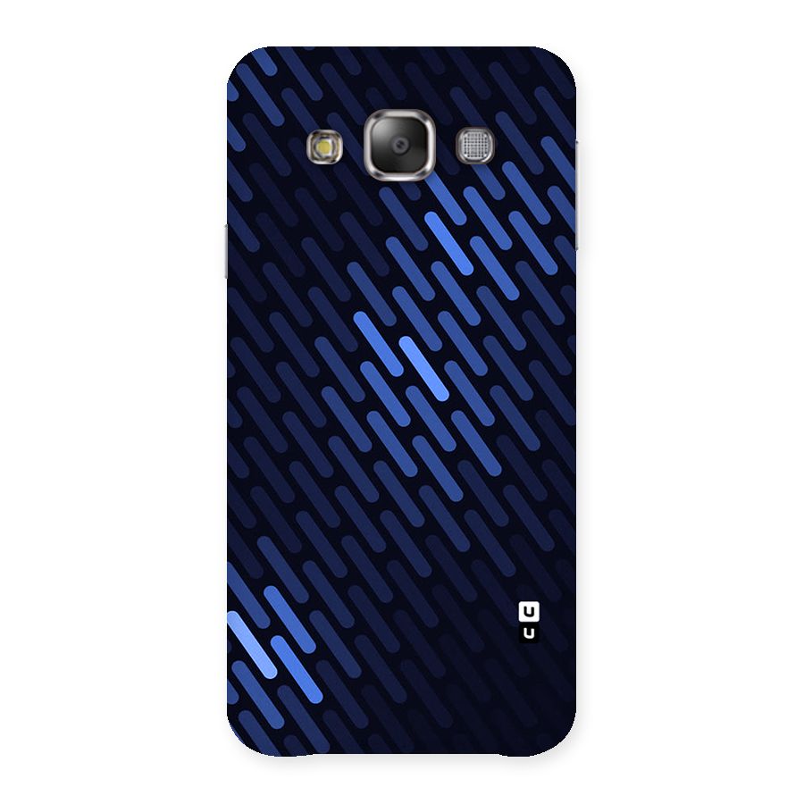 Pipe Shades Pattern Printed Back Case for Galaxy E7