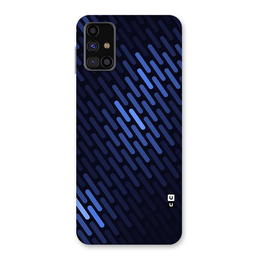 Pipe Shades Pattern Printed Back Case for Galaxy M31s