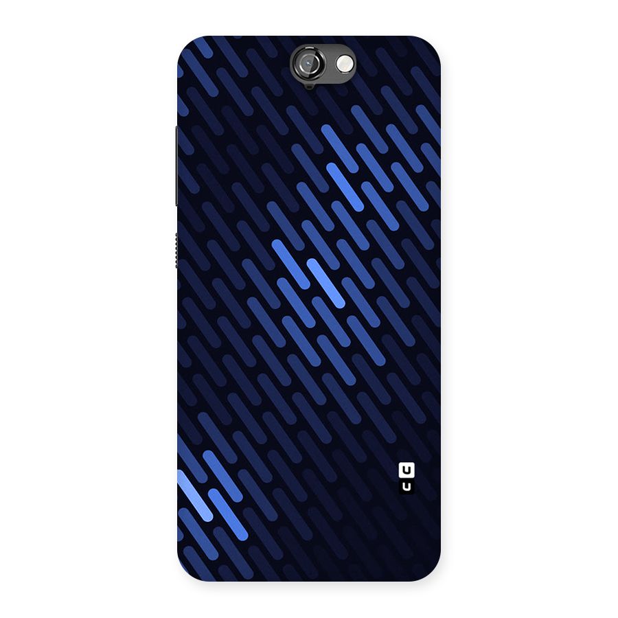 Pipe Shades Pattern Printed Back Case for HTC One A9