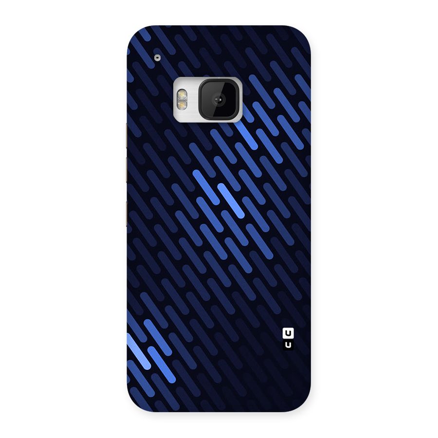 Pipe Shades Pattern Printed Back Case for HTC One M9