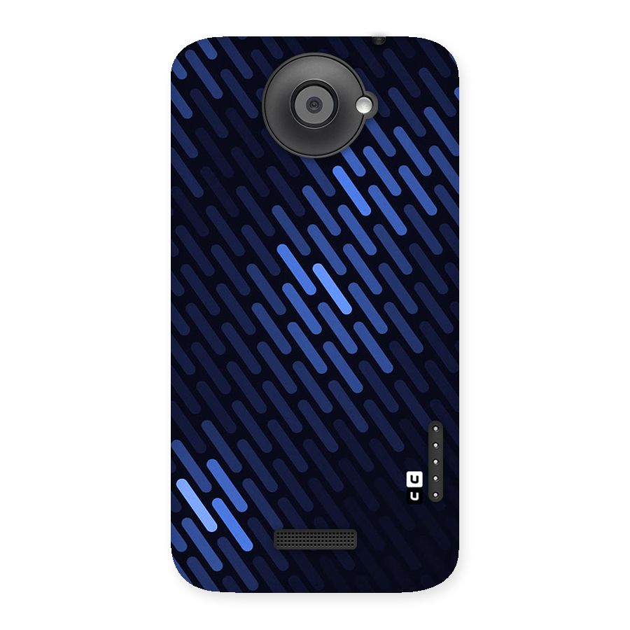 Pipe Shades Pattern Printed Back Case for HTC One X