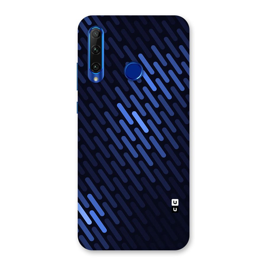 Pipe Shades Pattern Printed Back Case for Honor 20i