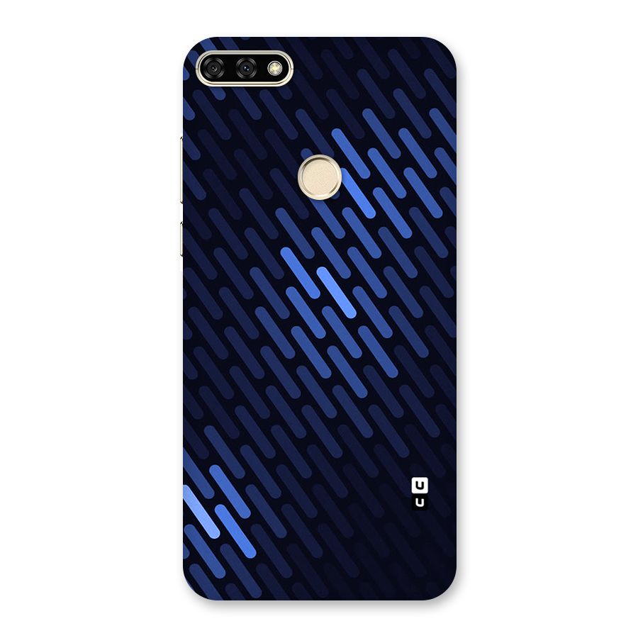 Pipe Shades Pattern Printed Back Case for Honor 7A