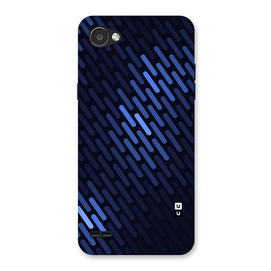 Pipe Shades Pattern Printed Back Case for LG Q6