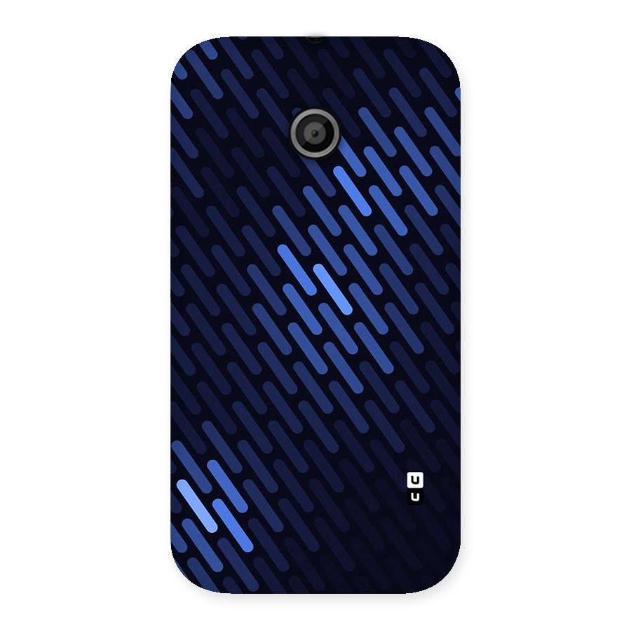 Pipe Shades Pattern Printed Back Case for Moto E