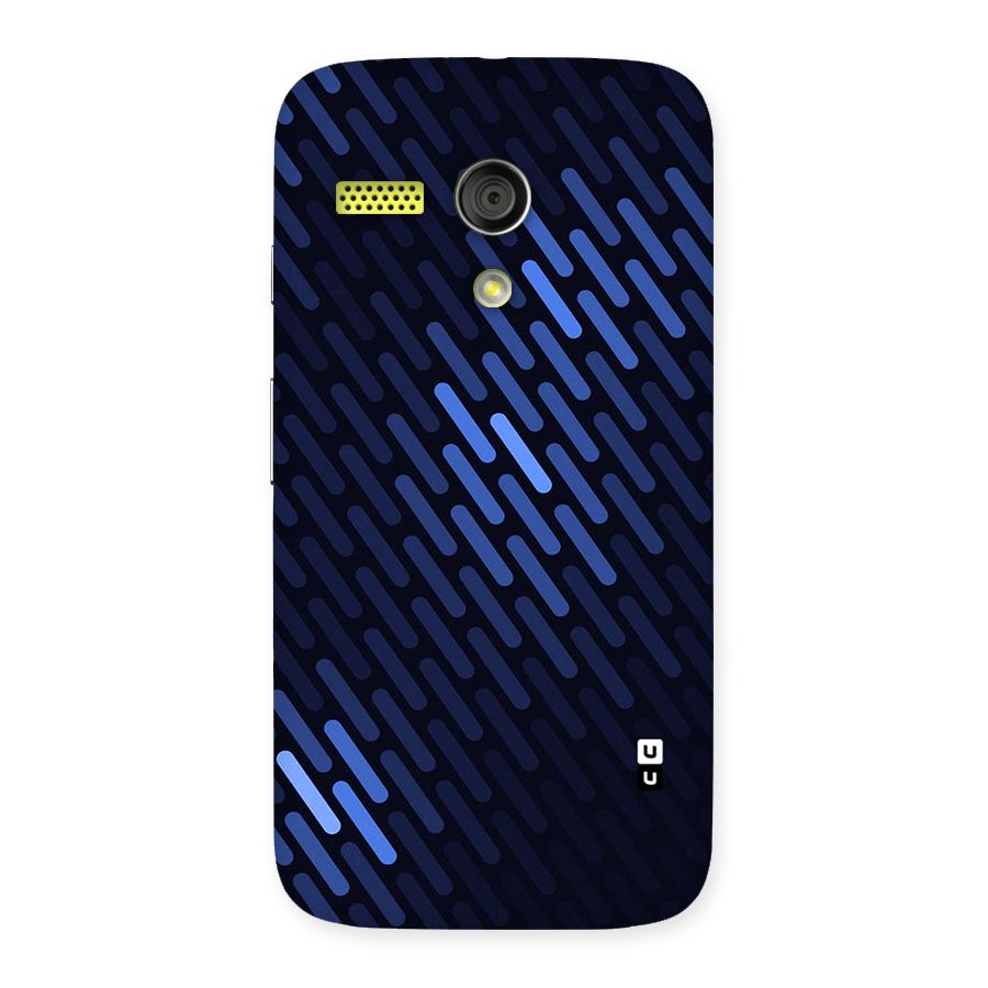 Pipe Shades Pattern Printed Back Case for Moto G
