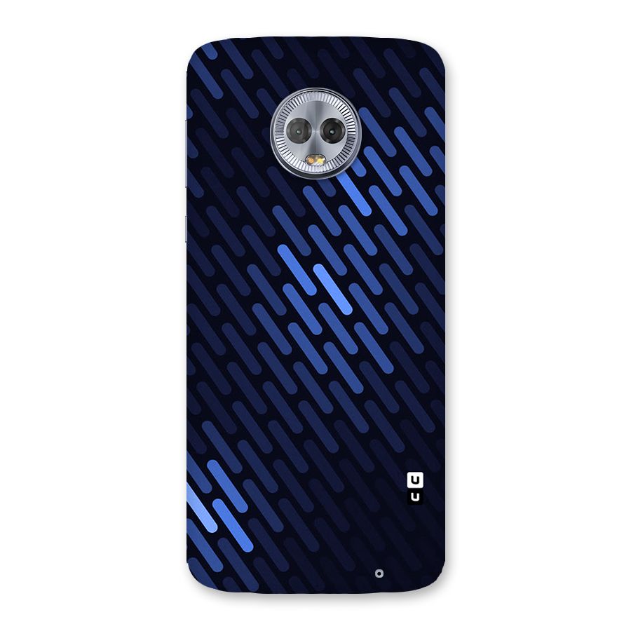 Pipe Shades Pattern Printed Back Case for Moto G6 Plus
