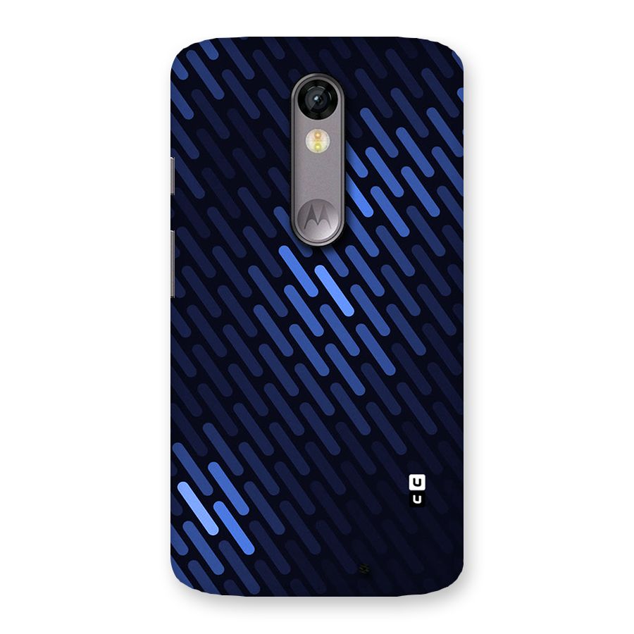 Pipe Shades Pattern Printed Back Case for Moto X Force