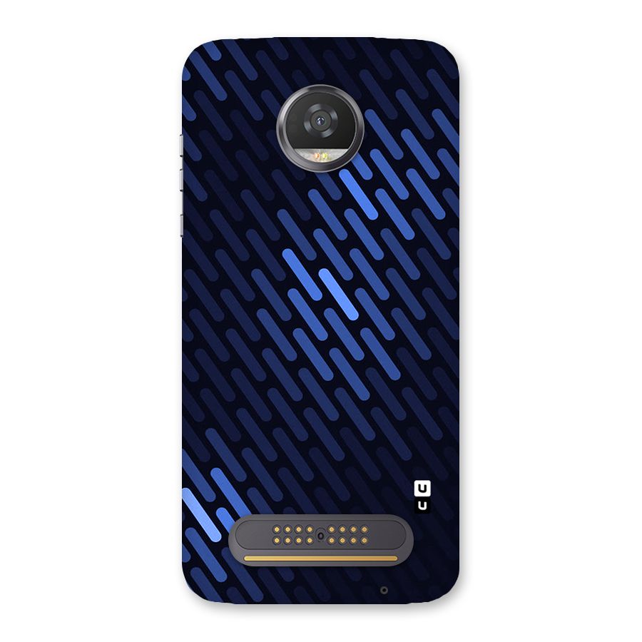 Pipe Shades Pattern Printed Back Case for Moto Z2 Play