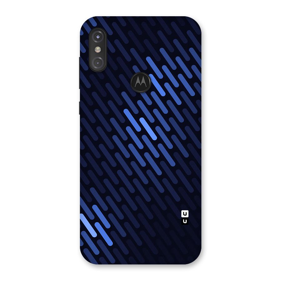 Pipe Shades Pattern Printed Back Case for Motorola One Power