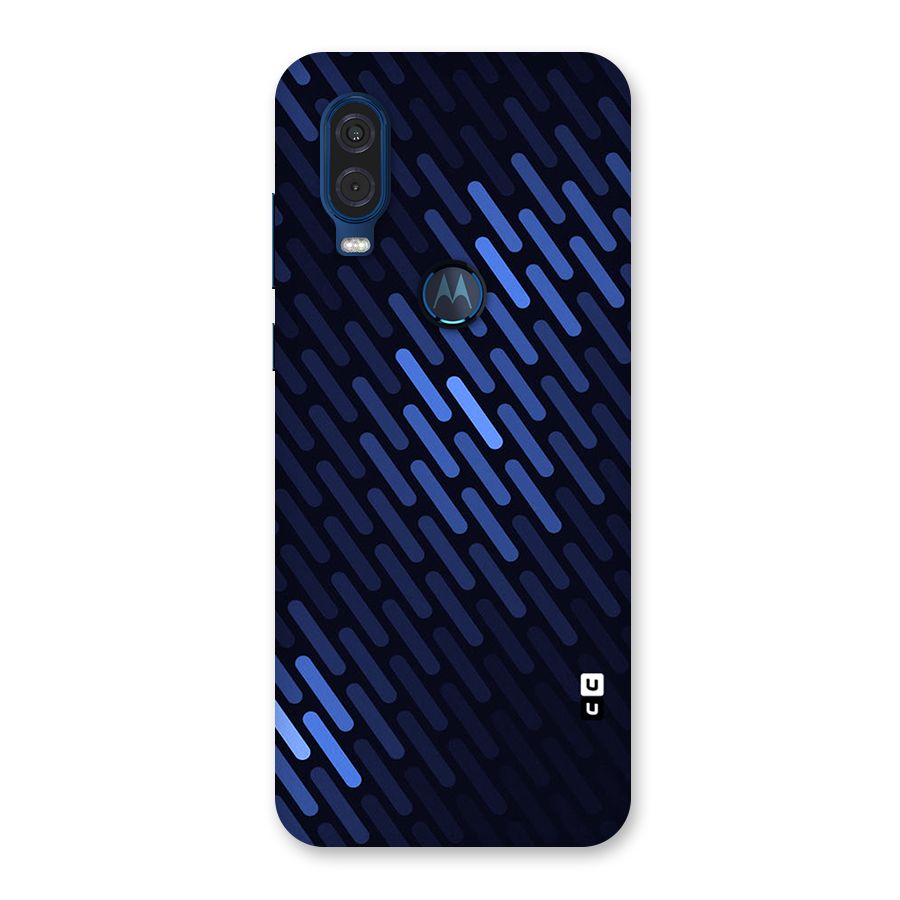Pipe Shades Pattern Printed Back Case for Motorola One Vision