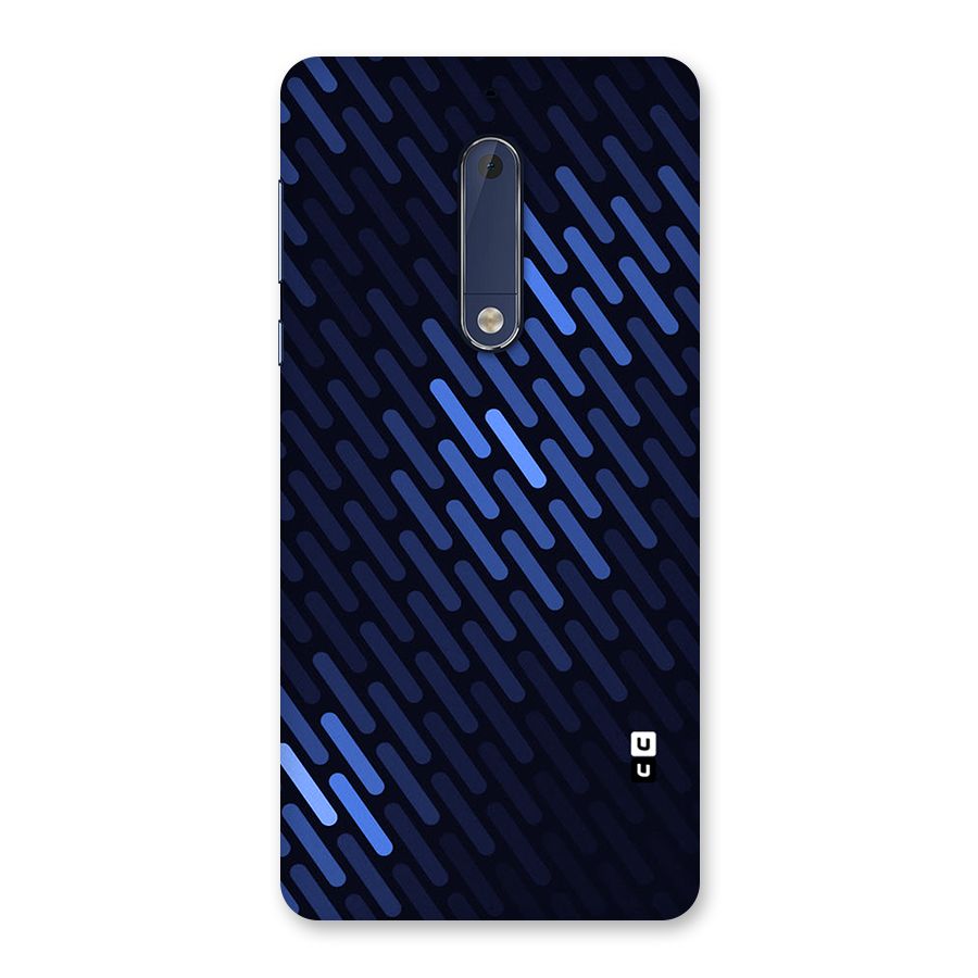 Pipe Shades Pattern Printed Back Case for Nokia 5