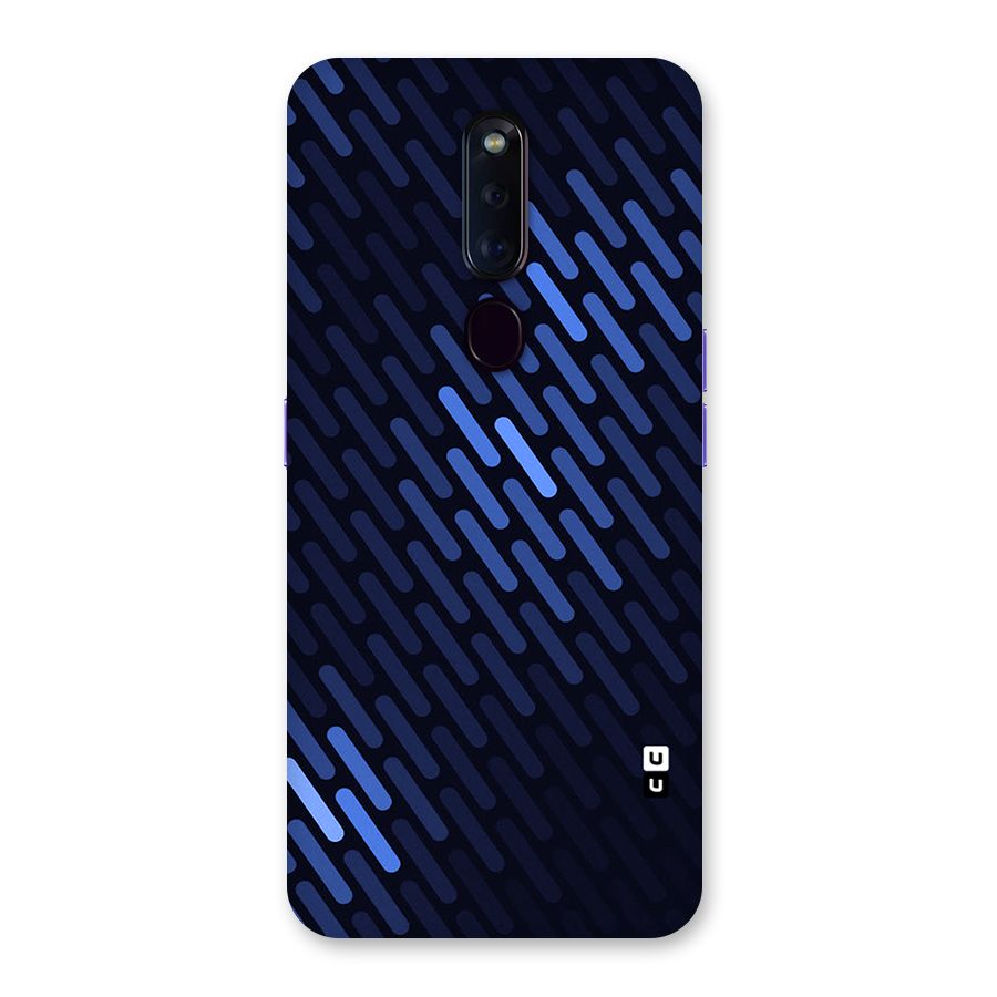 Pipe Shades Pattern Printed Back Case for Oppo F11 Pro