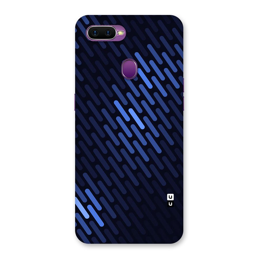 Pipe Shades Pattern Printed Back Case for Oppo F9