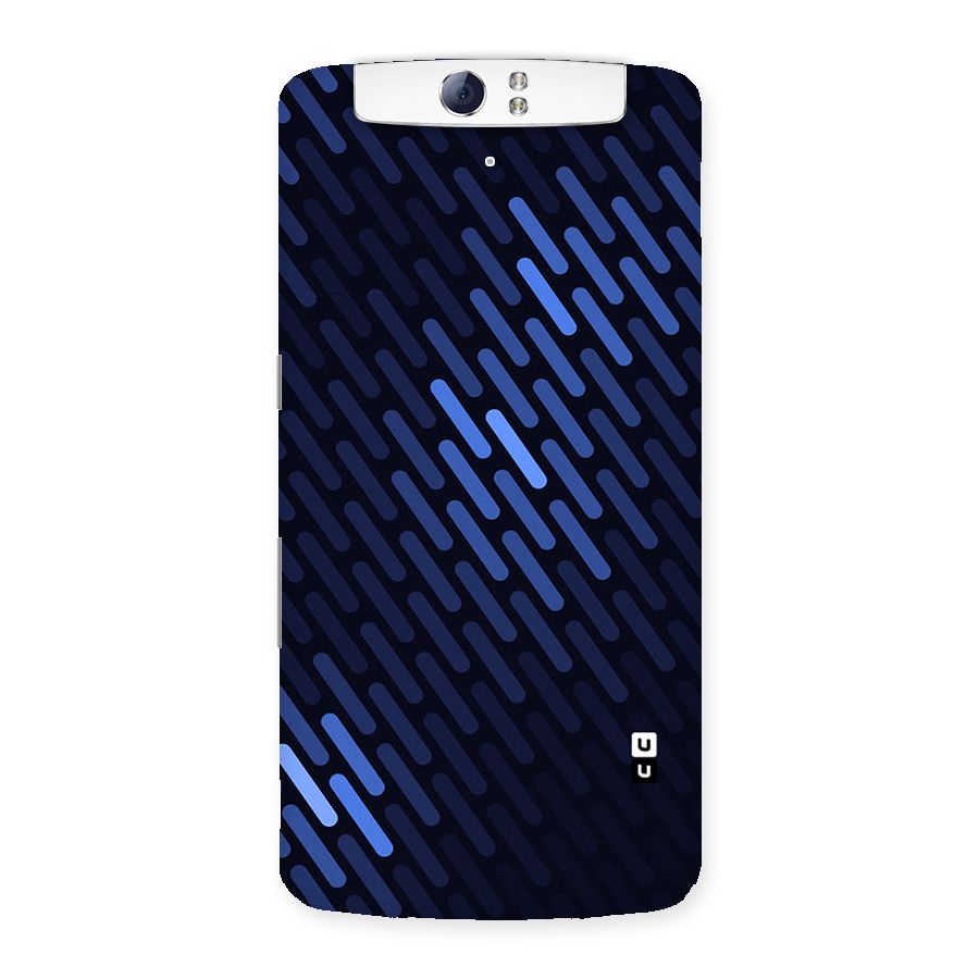 Pipe Shades Pattern Printed Back Case for Oppo N1