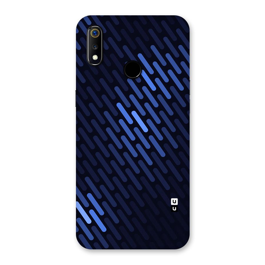 Pipe Shades Pattern Printed Back Case for Realme 3