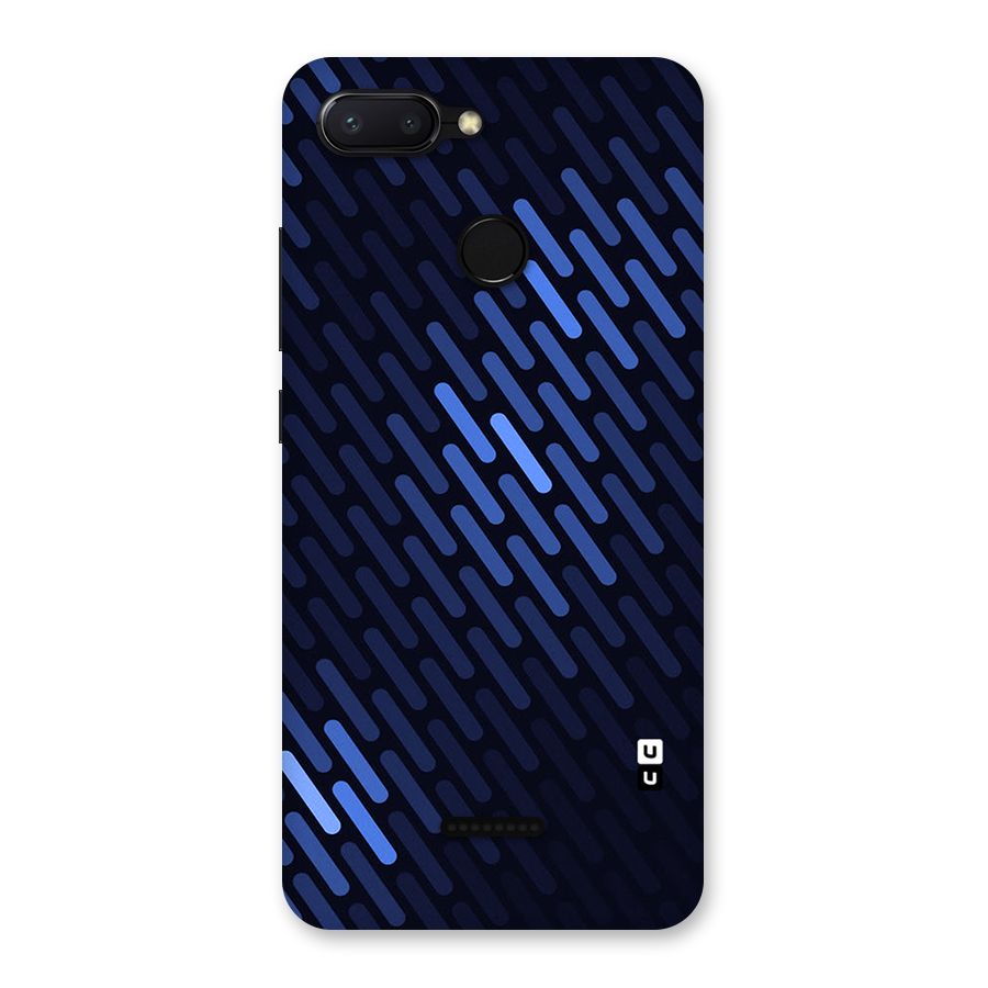 Pipe Shades Pattern Printed Back Case for Redmi 6
