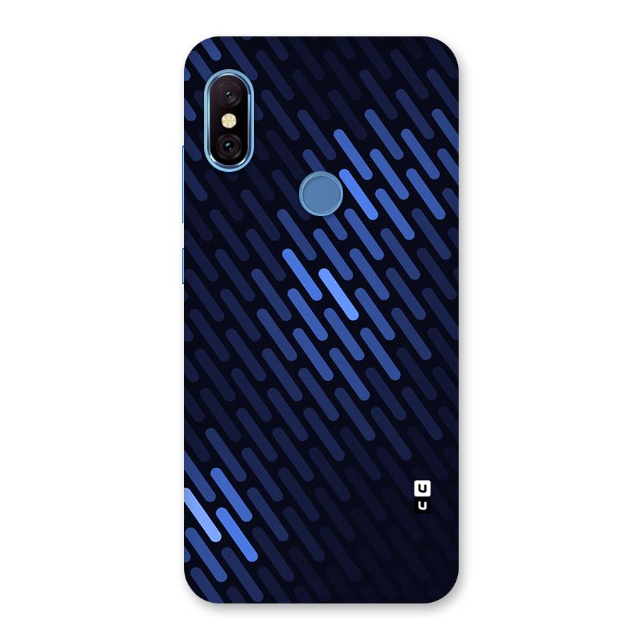 Pipe Shades Pattern Printed Back Case for Redmi Note 6 Pro