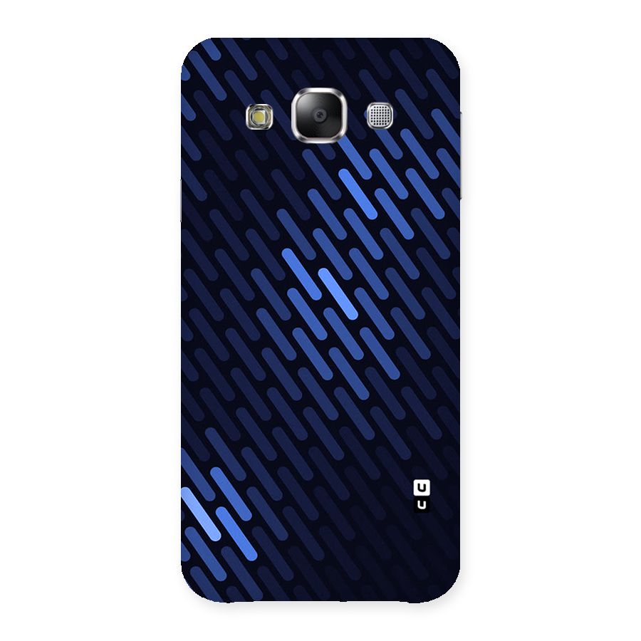 Pipe Shades Pattern Printed Back Case for Samsung Galaxy E5