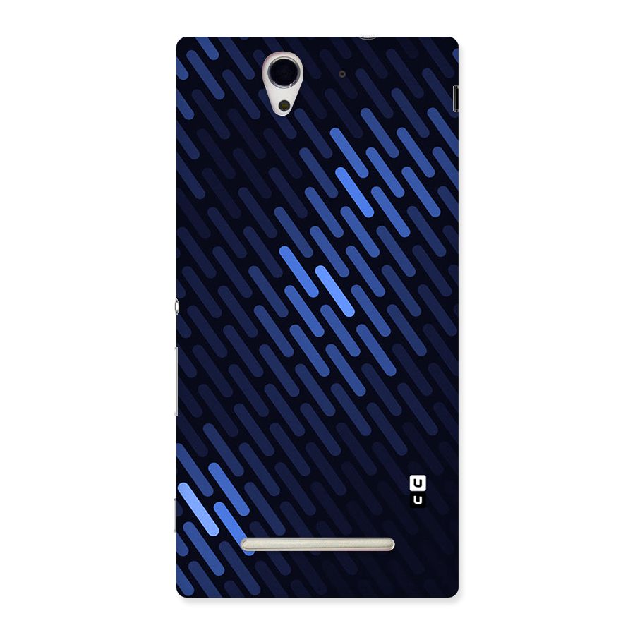 Pipe Shades Pattern Printed Back Case for Sony Xperia C3