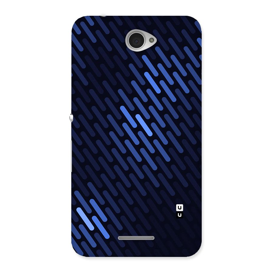 Pipe Shades Pattern Printed Back Case for Sony Xperia E4