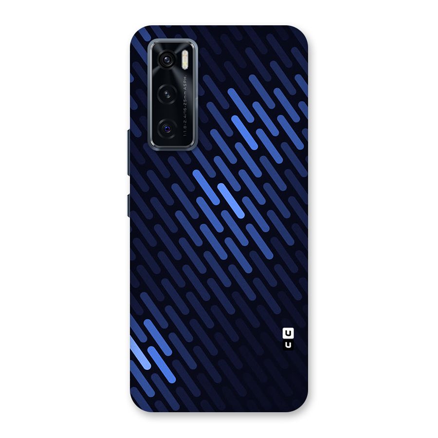 Pipe Shades Pattern Printed Back Case for Vivo V20 SE