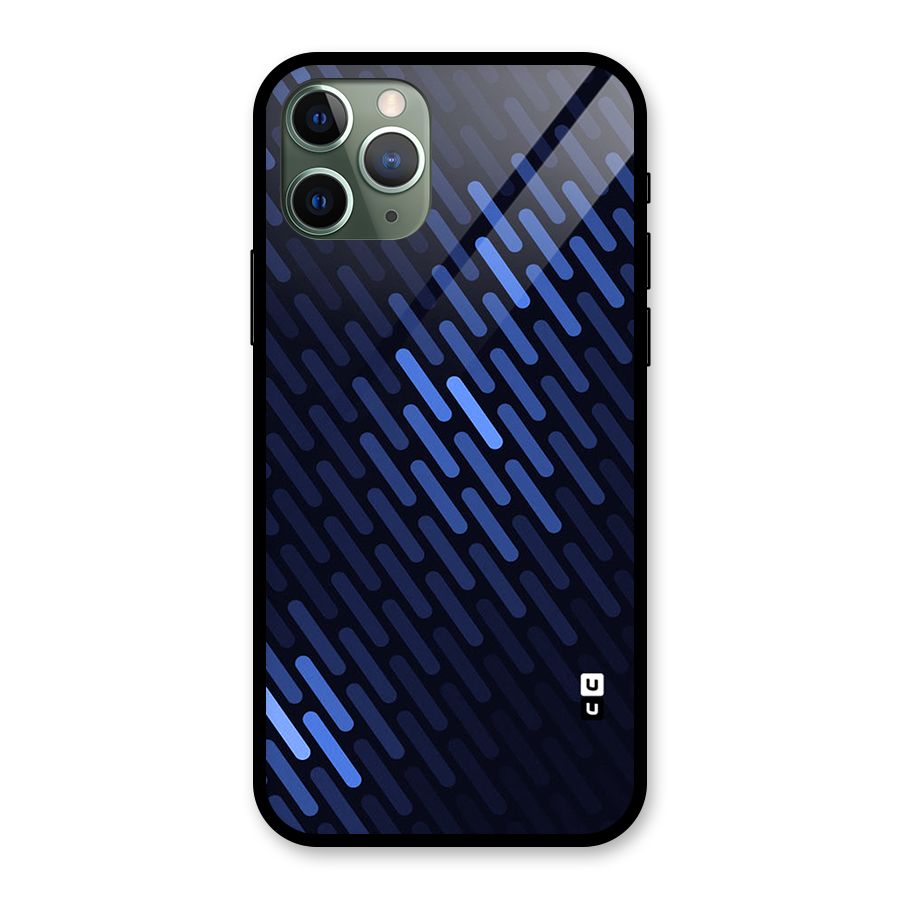 Pipe Shades Pattern Printed Glass Back Case for iPhone 11 Pro
