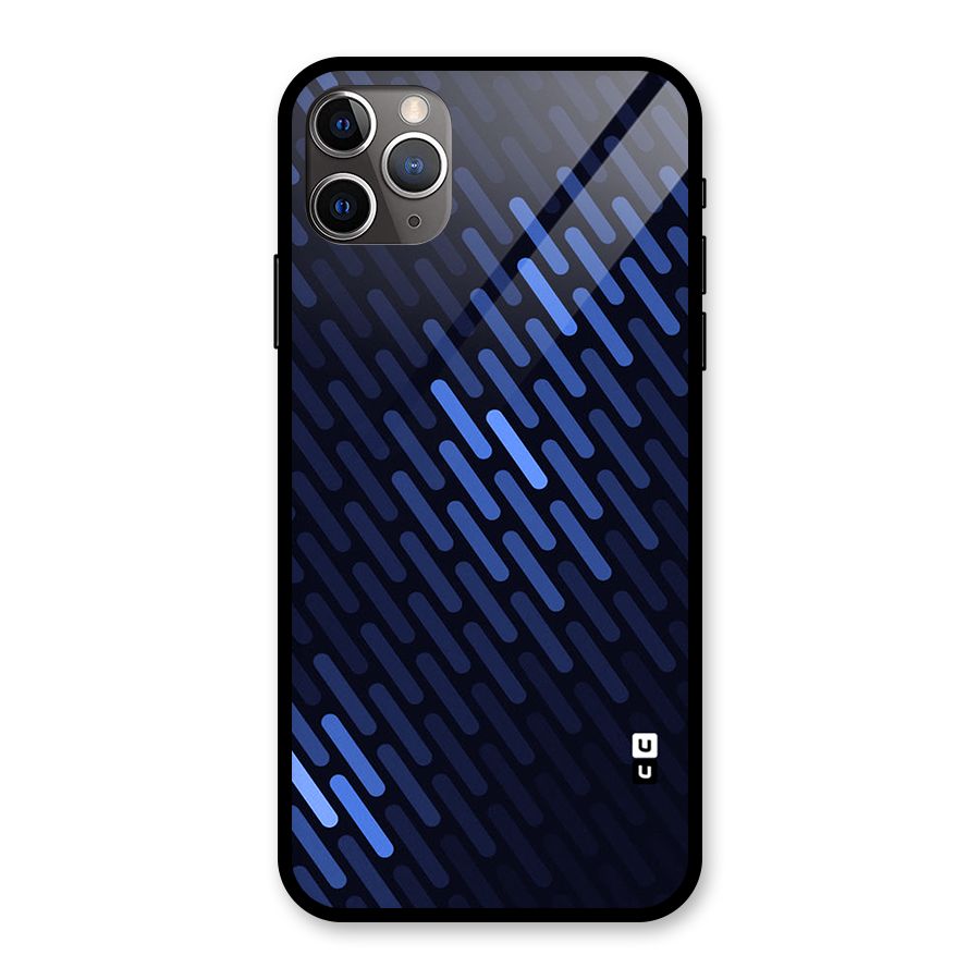 Pipe Shades Pattern Printed Glass Back Case for iPhone 11 Pro Max