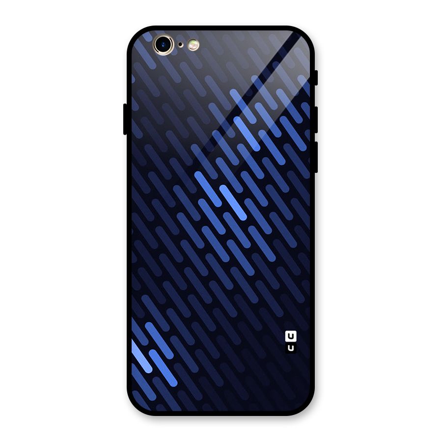 Pipe Shades Pattern Printed Glass Back Case for iPhone 6 6S