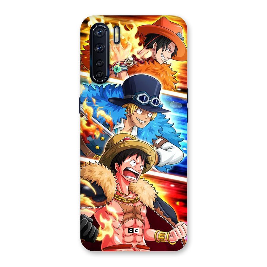 Pirate Brothers Back Case for Oppo F15