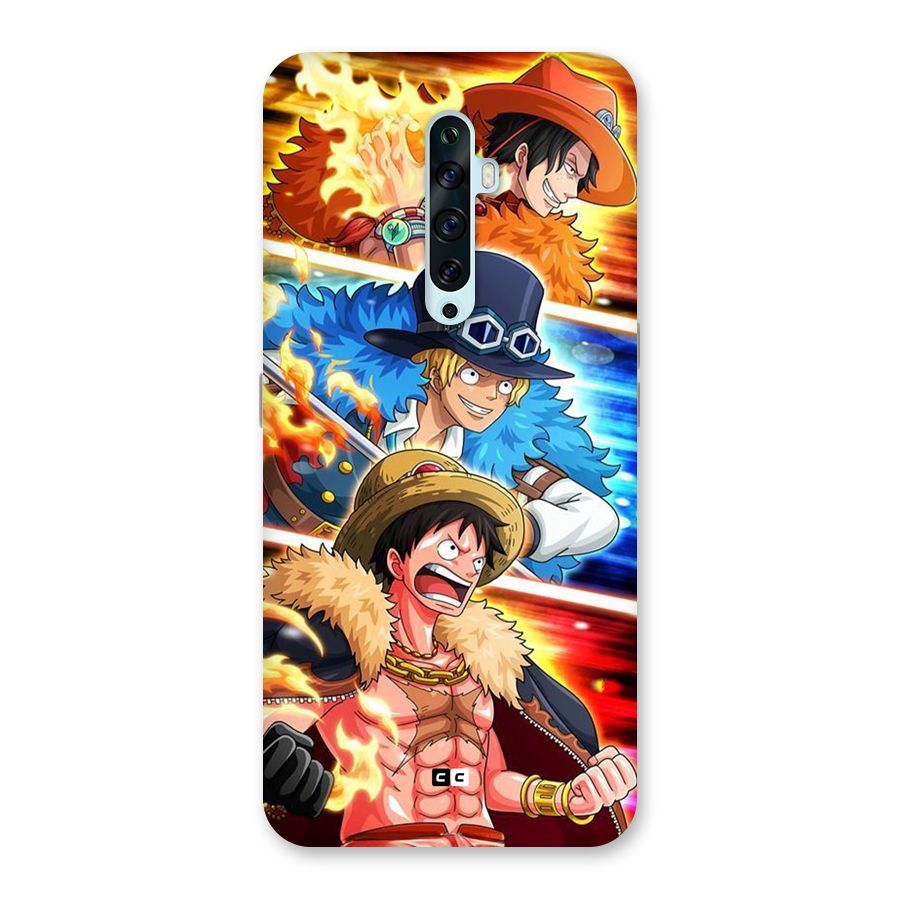 Pirate Brothers Back Case for Oppo Reno2 F