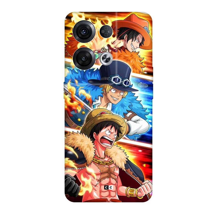 Pirate Brothers Back Case for Oppo Reno8 Pro 5G