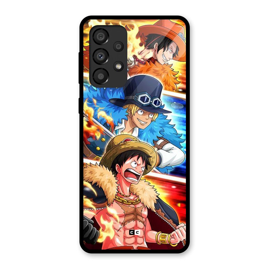 Pirate Brothers Glass Back Case for Galaxy A33 5G