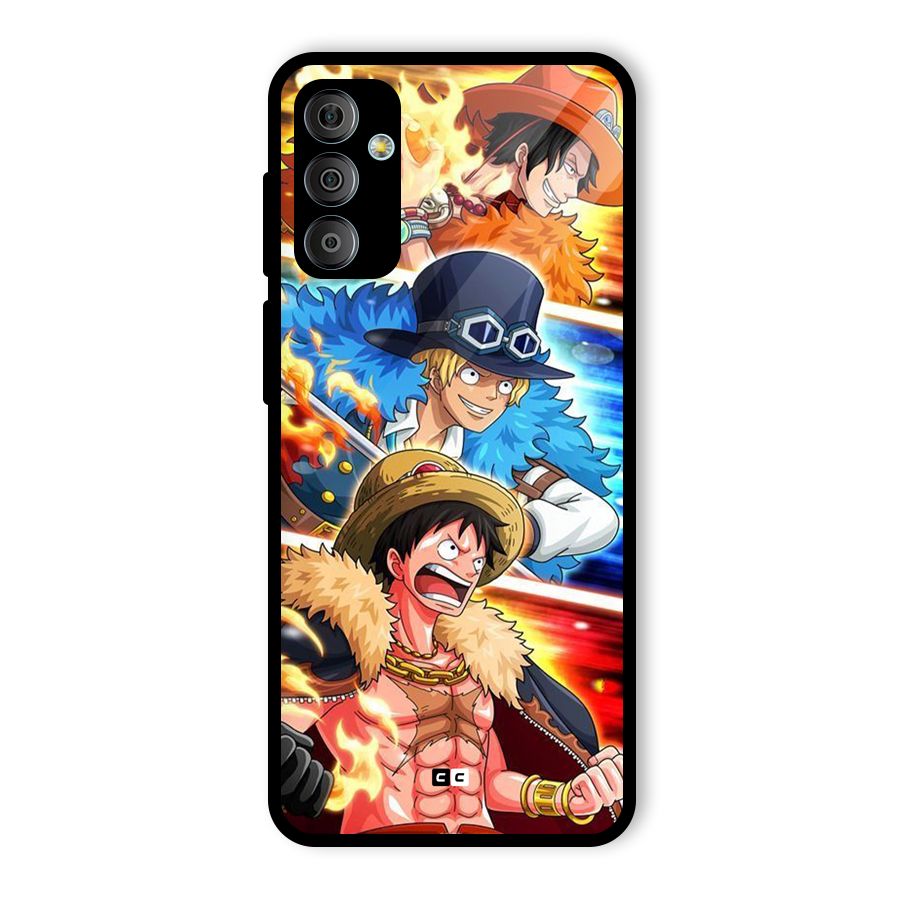 Pirate Brothers Glass Back Case for Galaxy F23