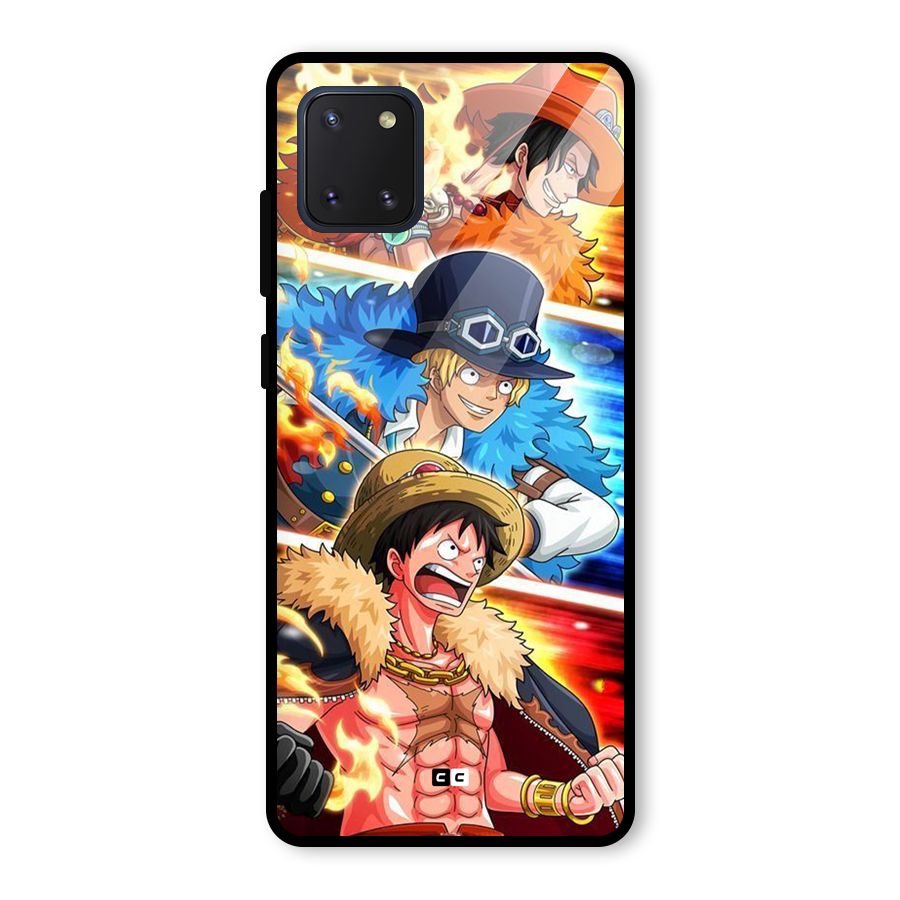 Pirate Brothers Glass Back Case for Galaxy Note 10 Lite
