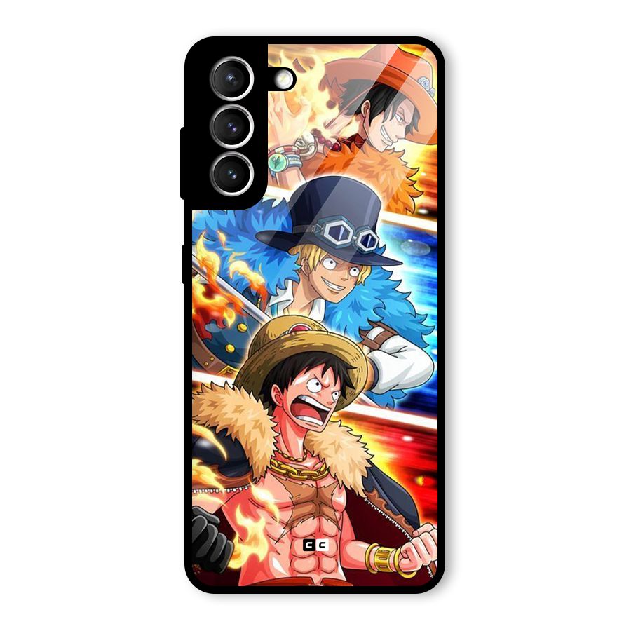 Pirate Brothers Glass Back Case for Galaxy S21 5G